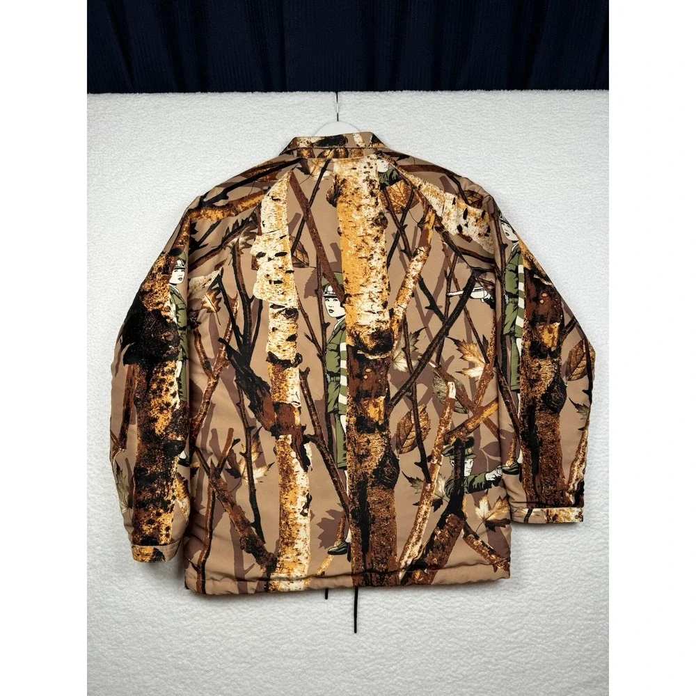 Rip & Repair - Private Property Tree Camo Coach Jacket - Men's Medium